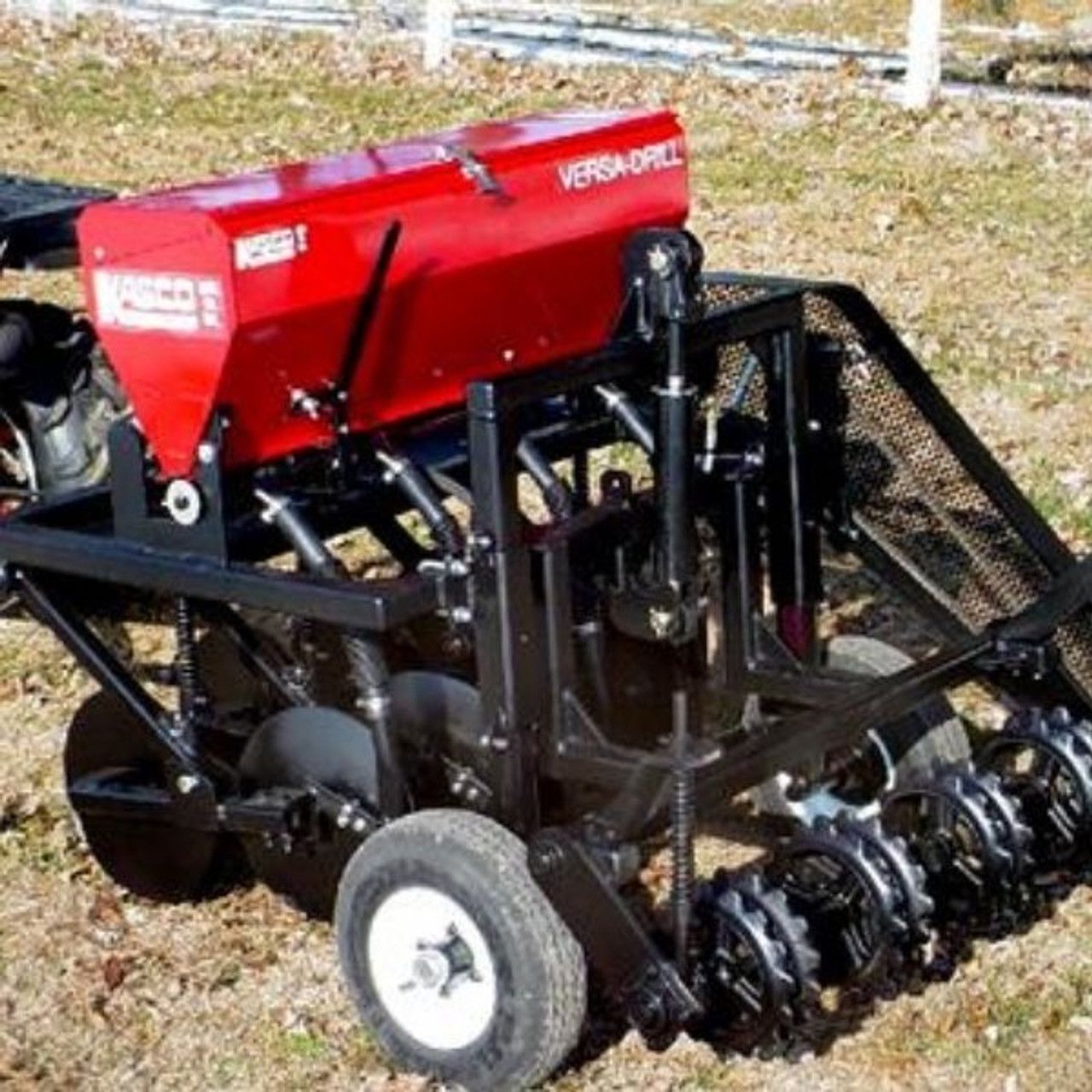 Kasco Versa-Drill No-Till Drills | KVGT-48, KVGT-72 & KVGA-48 | Working Width 48" & 72" | 25-35HP | 800cc ATV | For Tractors / ATVs