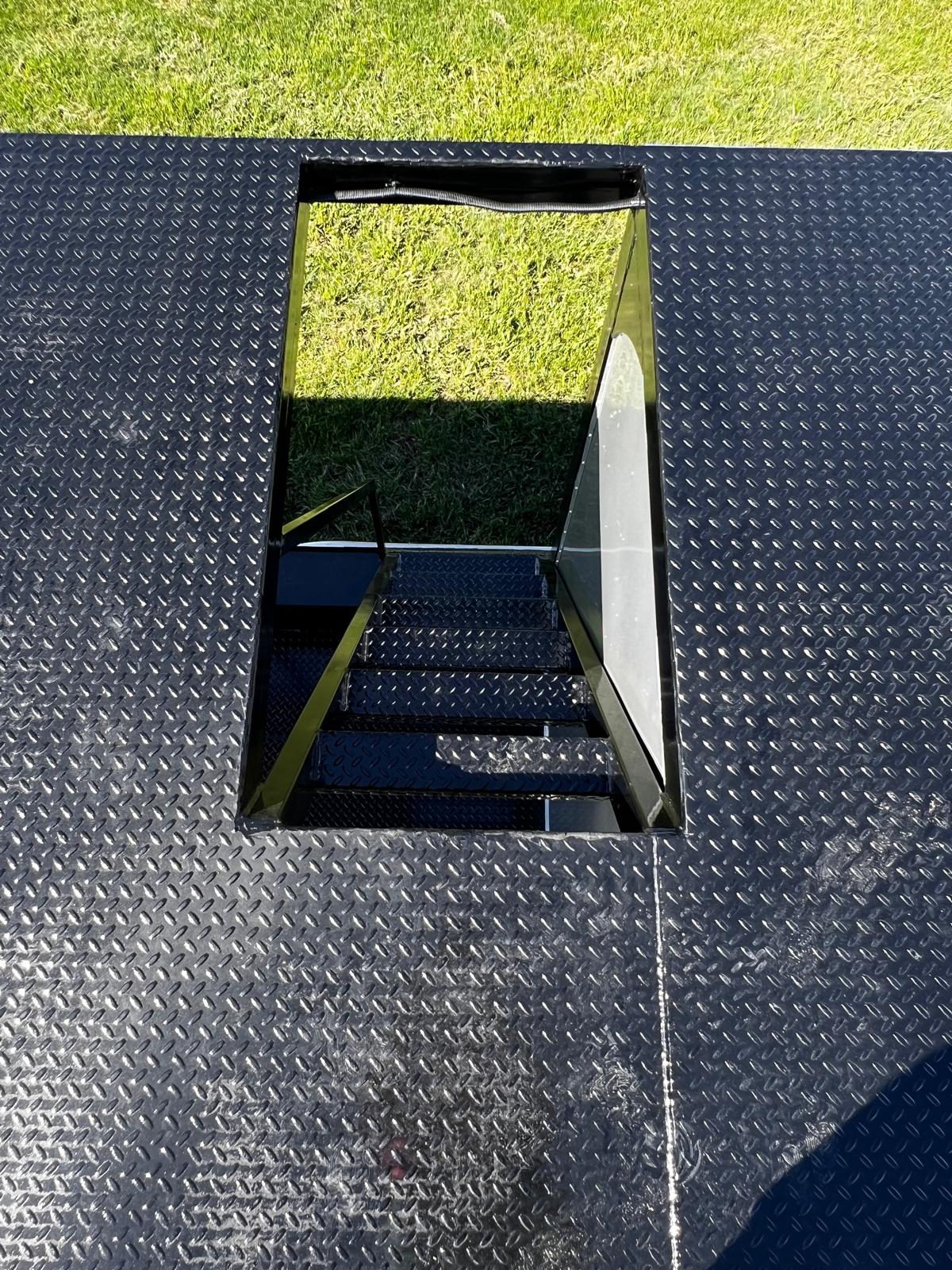 TJ Aerosense Drone Tender Bare Package | Model Gooseneck Bumper Trailer | 20' Trailer Length | Capacity 14,000 lbs