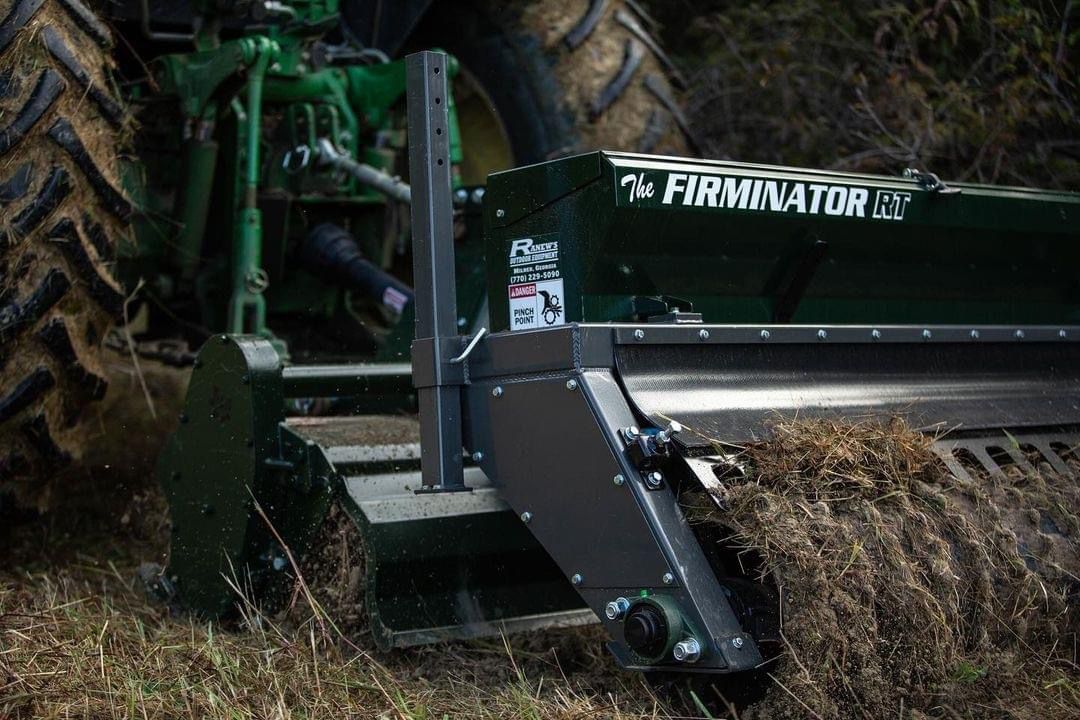 Ranew Outdoor Firminator Rototiller | RT Series | Working Width 4', 6' & 8' | Tiller, Seeder & Cultipacker | Horsepower 24–55 HP | For Tractors
