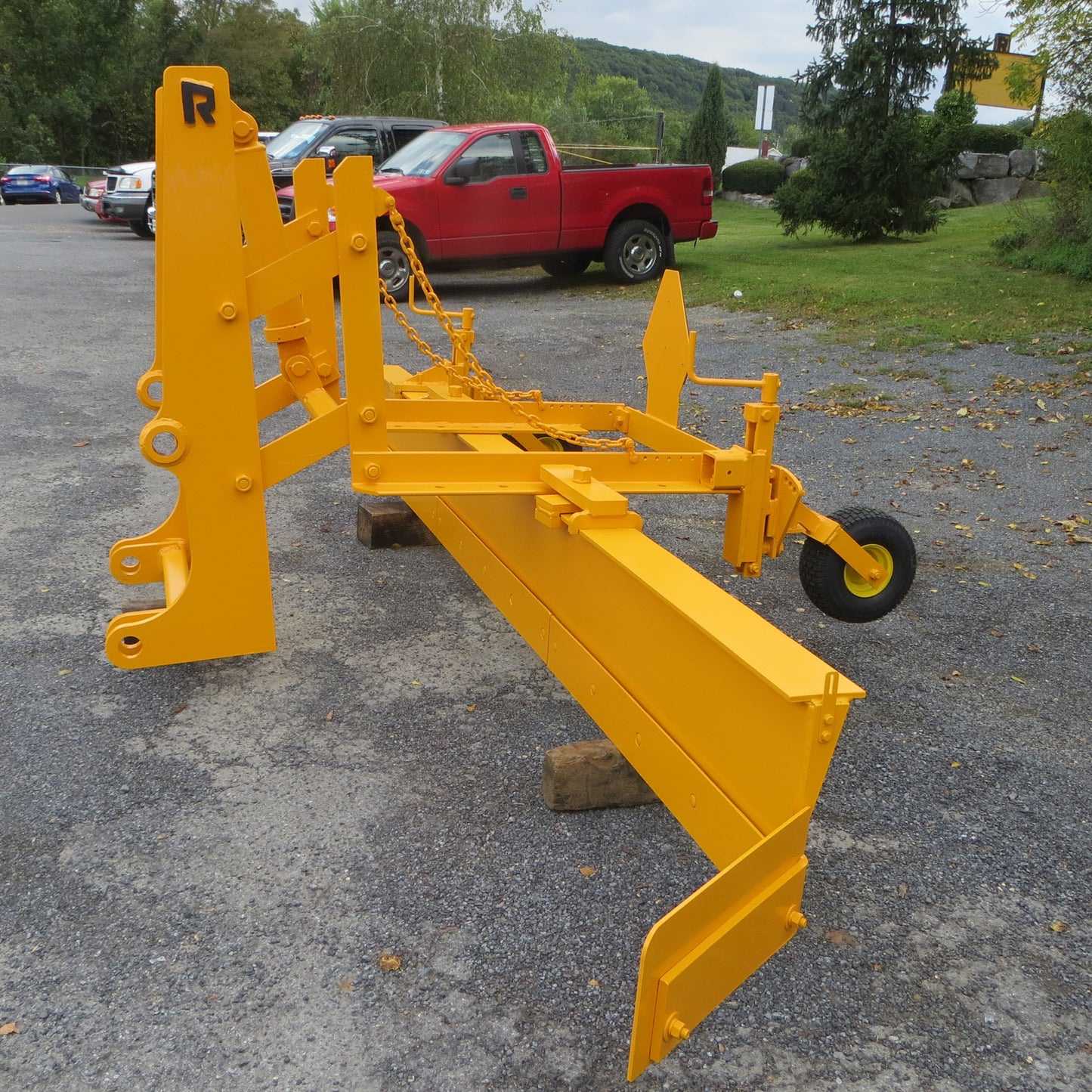 Rockland Windrow Eliminator with Adjustable Blade for Tractor
