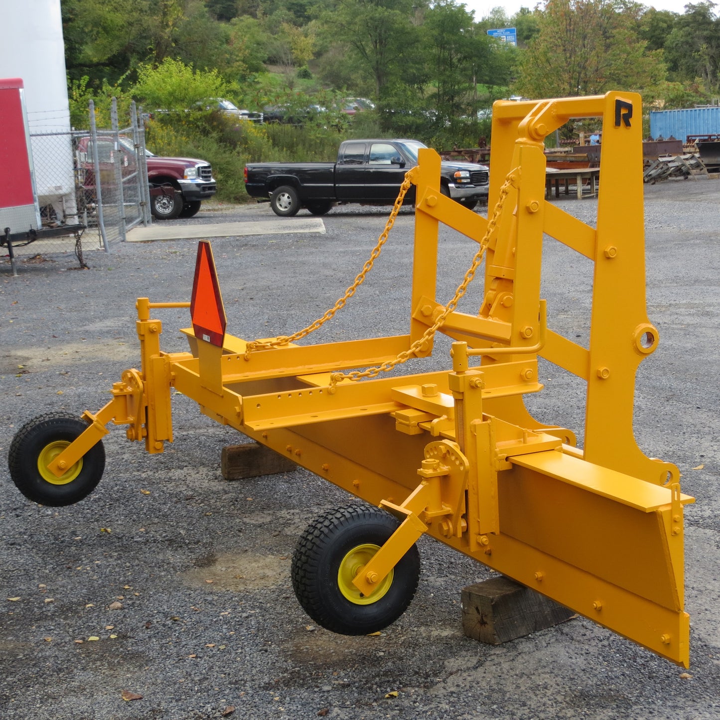 Rockland Windrow Eliminator with Adjustable Blade for Tractor