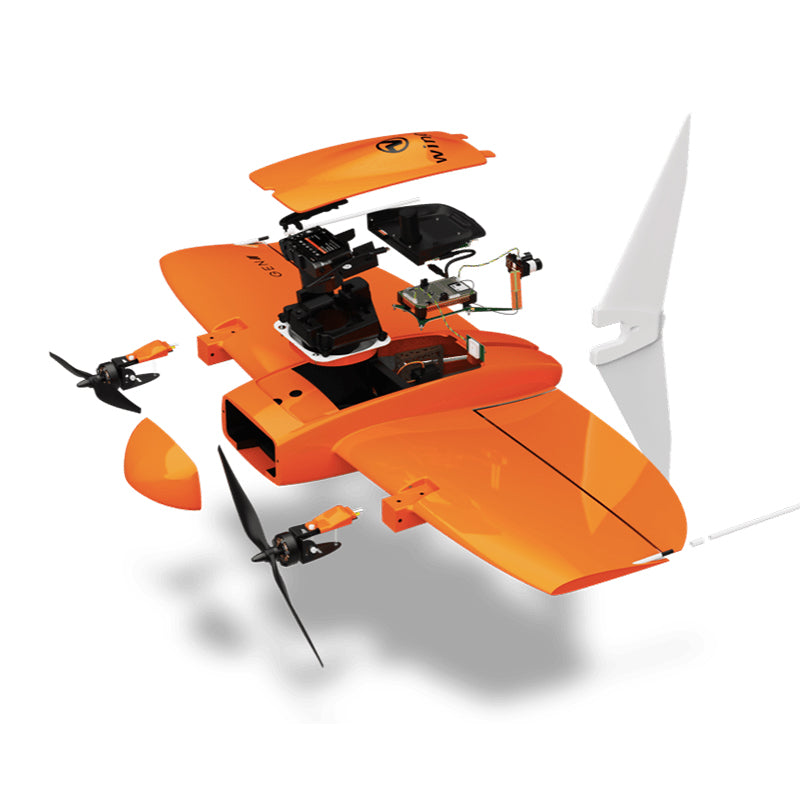 Wingtra | Wingtra One GEN II | VTOL Mapping Drone | 61 MP | Up to 59 Min Flight Time | 16 m/s Flight Speed | 6-25 MP Camera GIS & Engineering