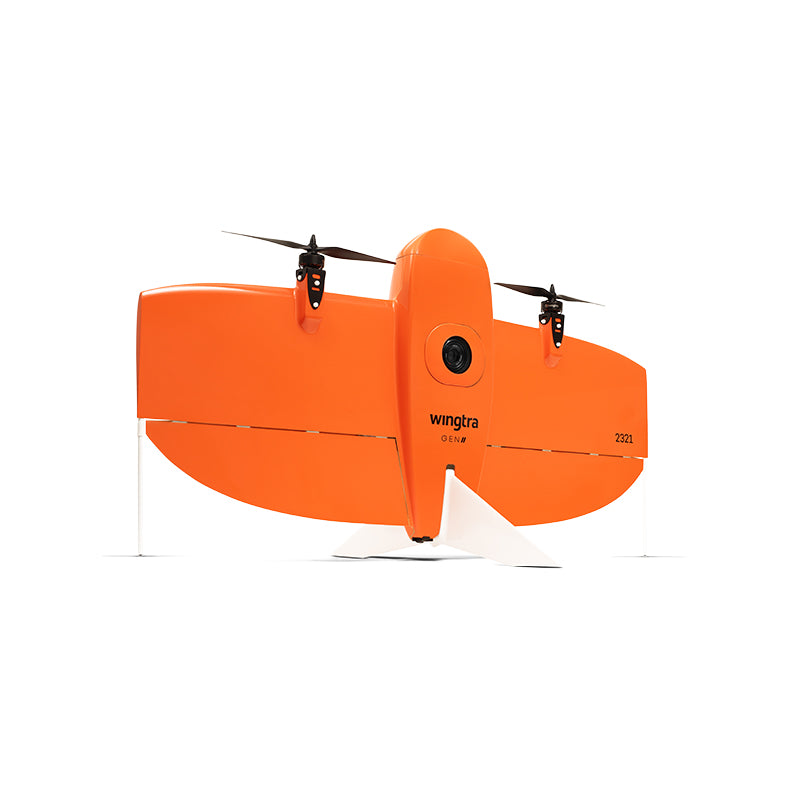 Wingtra | Wingtra One GEN II | VTOL Mapping Drone | 61 MP | Up to 59 Min Flight Time | 16 m/s Flight Speed | 6-25 MP Camera GIS & Engineering