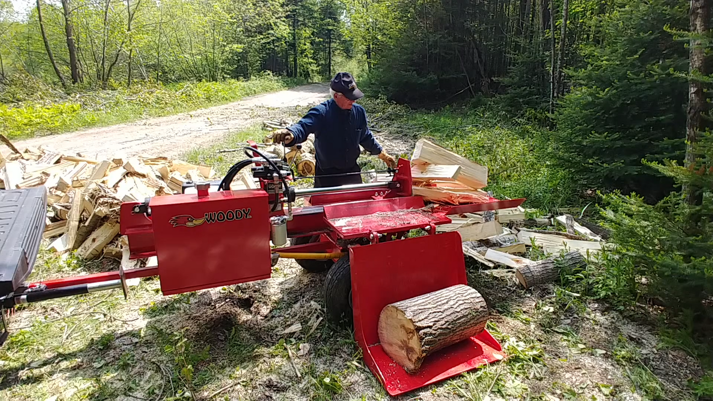 Woody Equipment Fully Autonomous Log Splitter 3 Point | Standard Series | Split Horizontally & Vertically | 5.5 HP To 9 HP Honda Power