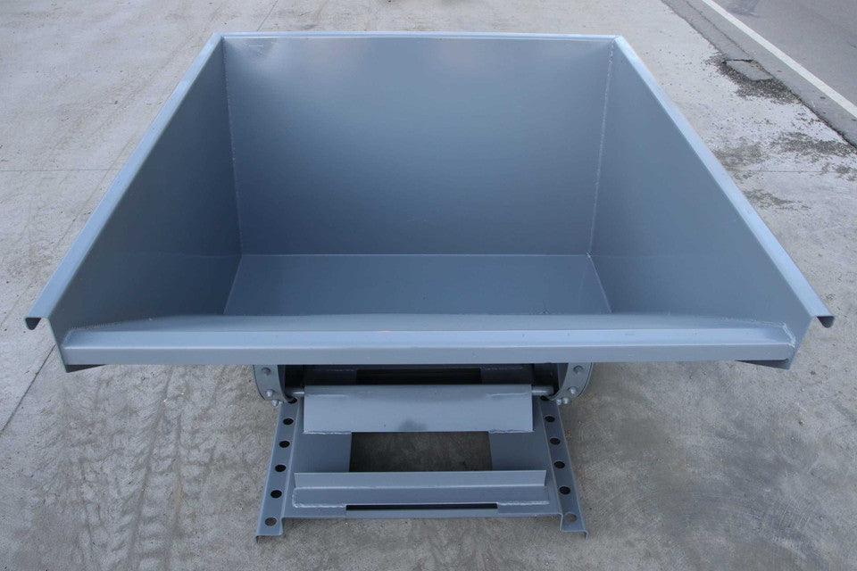 Express Steel 3/4 Yard Wright Self-Dumping Hopper | SKU 7555 | Width 39.75" | Fork Pocket 3" | Hydraulic Flow 10–20 GPM | For Forklifts & Skid Steers