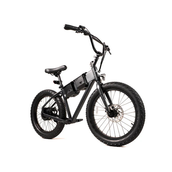JackRabbit | Micro Electric Bike | Model XG Pro | 20” Suspension Tires | 749 W Hub Motor | 48+ Mile Range | 37 lb Lightweight Frame | For Urban Commuting, Travel & Off-Road Fun