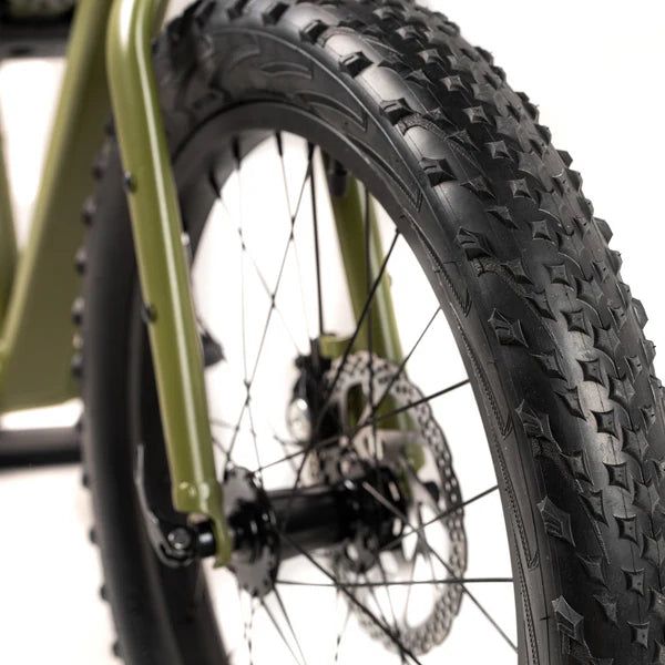 JackRabbit | Micro Electric Bike | Model XG Pro | 20” Suspension Tires | 749 W Hub Motor | 48+ Mile Range | 37 lb Lightweight Frame | For Urban Commuting, Travel & Off-Road Fun