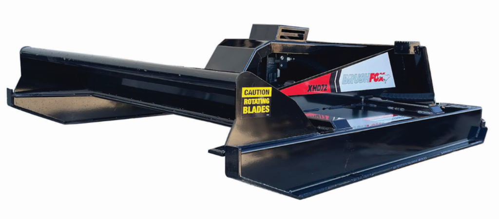 BrushFox Brush Cutters | XHD Series | Cutting Width 72" & 78" | Hydraulic Flow Range 26-40 GPM | For Skid Steers