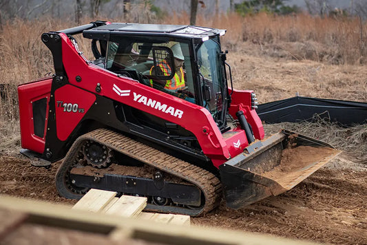 Yanmar Track Skid Steer | 2024 Model TL-100VS | Oil Flow Range 23-41 GPM