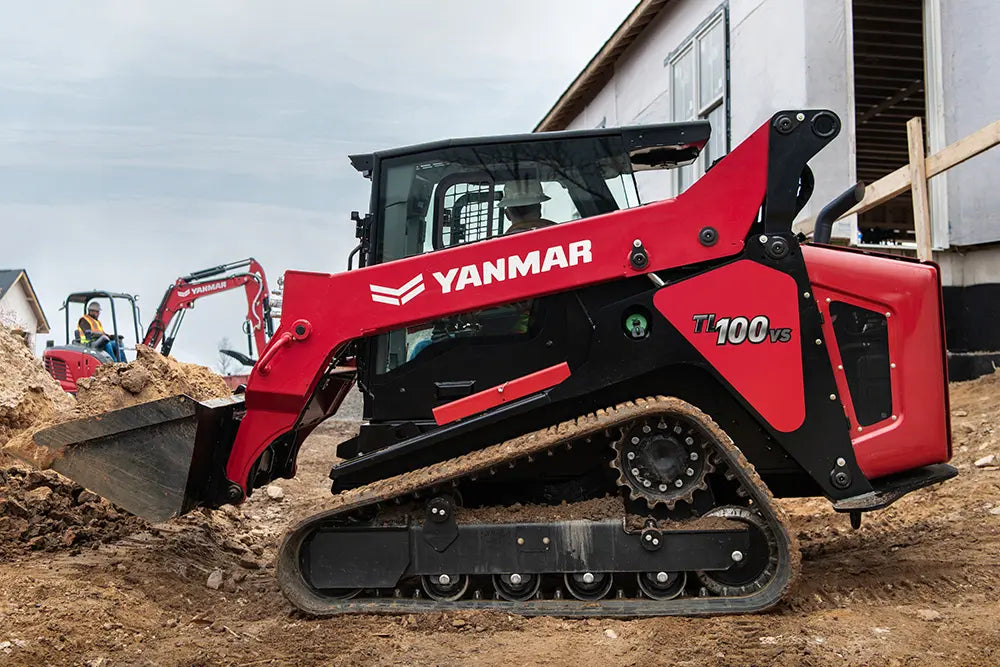 Yanmar Track Skid Steer | 2024 Model TL-100VS | Oil Flow Range 23-41 GPM