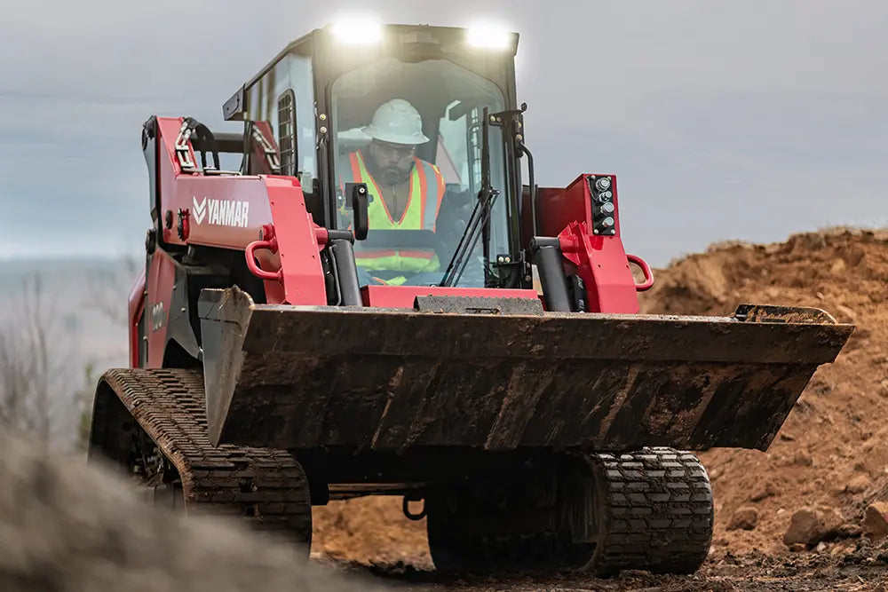 Yanmar Track Skid Steer | 2024 Model TL-100VS | Oil Flow Range 23-41 GPM