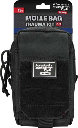 Arb Molle Bag Trauma Kit .5 - Black Bag 1 Person/1 Use