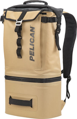 Pelican Soft Cooler Backpack - Compression Molded Coyote