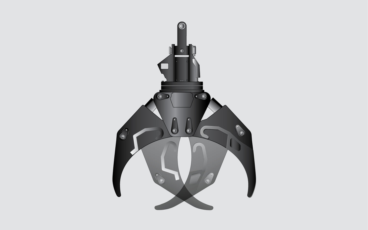 Develon | Log Loader | Model DX380LL-5 | Reach 43' 4" | Loading Height 38' 5" | 312.5 hp | 56.8 Tons | For Forestry, Road Building & Heavy Log Handling