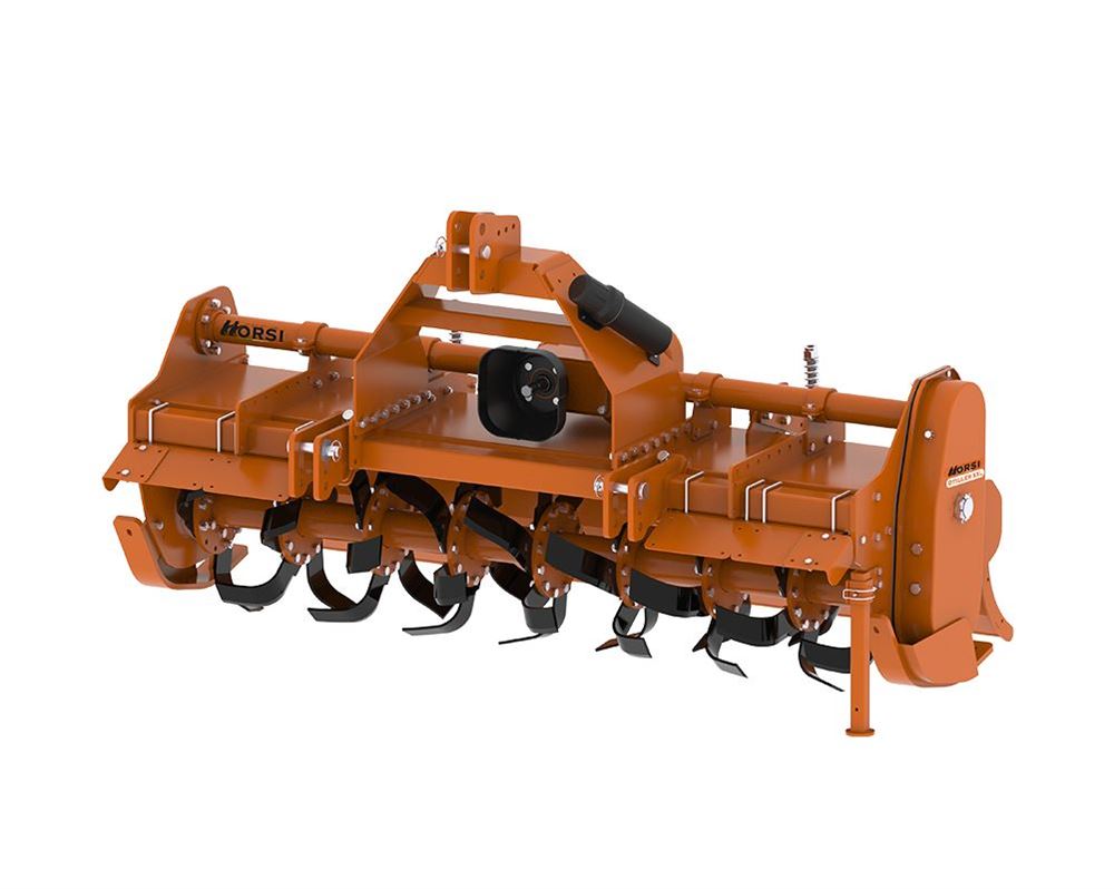 ORSI Rotary Tiller | Model 205-XXL | Working Width 82.6" inches | Horsepower 105 HP | For Tractors