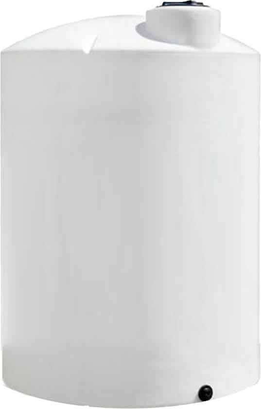 Norwesco 15500 Gallon Plastic Vertical Liquid Storage Tank in White