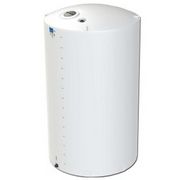 Norwesco 11000 Gallon Plastic Vertical Liquid Storage Tank in White