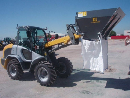 EI Attachments Refilling Bag Bucket | .98 Yards & 1.3 Yards | 18‑25 GPM | For Skid Steer