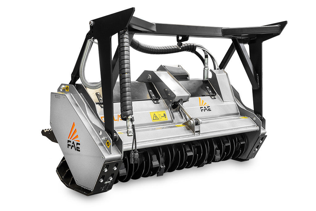 FAE | DML/SSL VT & BL & SONIC & BL/SONIC Forestry Mulcher | Models 150 To 175 | Width 58" to 67.7" | Hydraulic Flow 60–125 | For Skid Steer Loaders