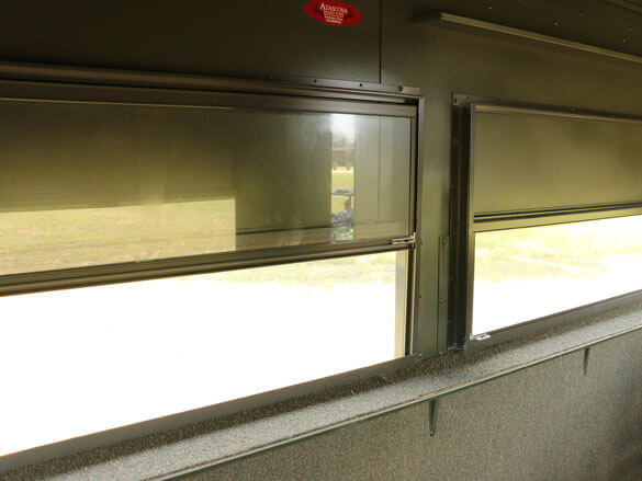 AWS Blind | Bushlan Outfitter Hunting Blinds | Models 5x5, 5x7 & 5x9 | Widths 60", 84" & 108" | Tower Heights Ground, 4', 8' & 12' | All-Metal Build | Combo Bow/Rifle Windows | For Deer Hunting