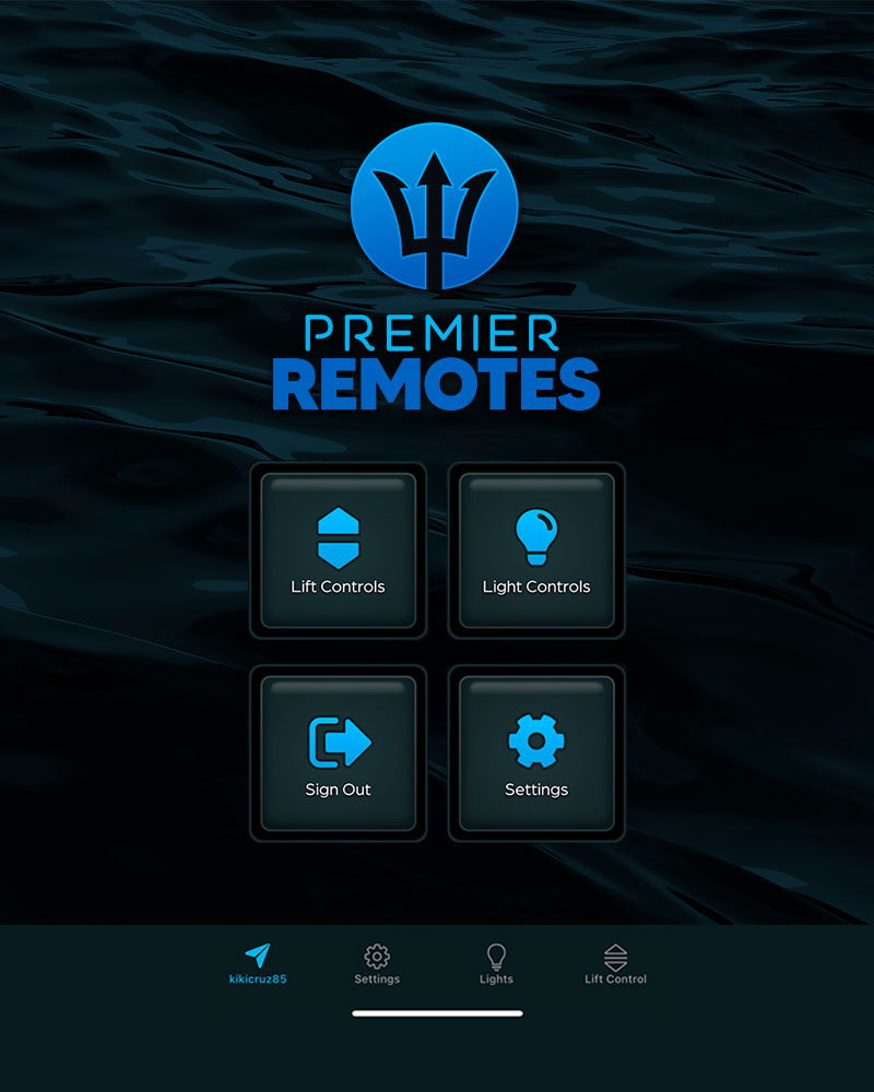 Smart Boat Lift Controller - Premier Remote