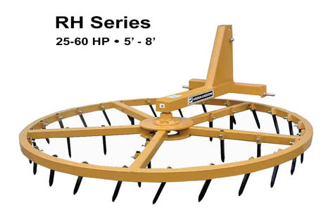 Northstar Attachments Arena Harrow | Model RH Series | 60" & 72" Diameter | 25–55 HP | Horse Arenas | For Tractor