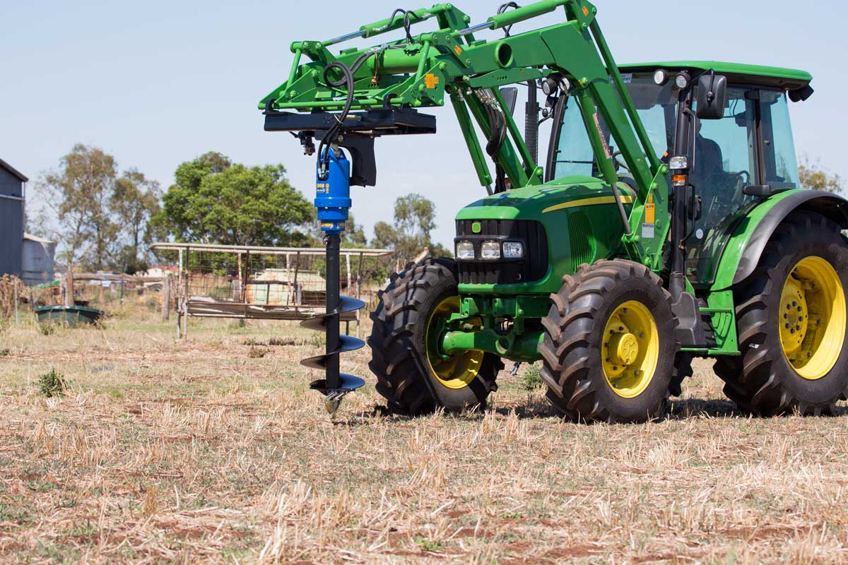 Auger Torque | S6 Auger | Heavy-Duty | Square Hub 3" Inches | Earth & Tungsten Rock | Machine Size 8 To 22 Tons | For Excavators & Backhoes