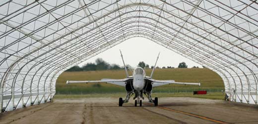 FarmTek ClearSpan Truss Aviation Structures Building Systems | Aircraft Hangars & Storage Solutions
