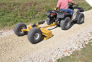 Hoelscher Inc. Little Spike Gravel Smoother UTV/ATV | Working Width 48", 60", and 72" | For Side by Side Attachments