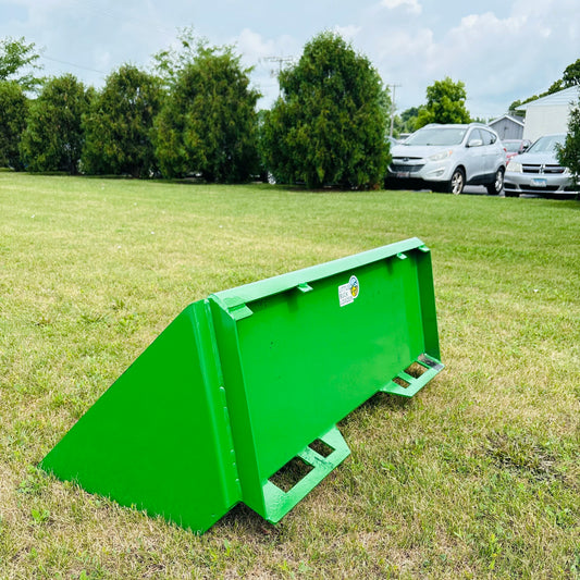 Little Buck Loader, LLC – Little Bull QuikBucket | Bucket Size 48"–48.5" | Horsepower 20–25 HP | For Tractors