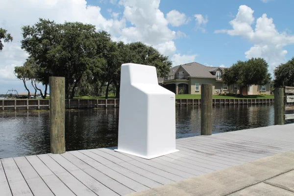 RIO MARINE CUSTOMS Fiberglass Boat Console | Model CC03 | 24" Width x 48" Height x 24" Depth | Space-Saving Design | For 16' to 20' Feet Boats