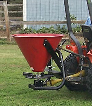 Worksaver | 3-Point PTO Seeder & Spreader | Models CS-694 & CS-1094 | Capacity 480 To 900 lbs | Horsepower 15-40 HP | For Tractors