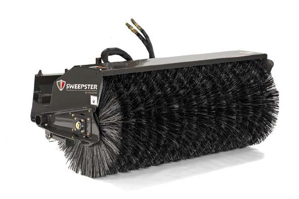 Paladin Broom 3PT Hitch Angle Sweeper | 60″ Working Width | 24″ Diameter | 30 HP Max | For Tractors