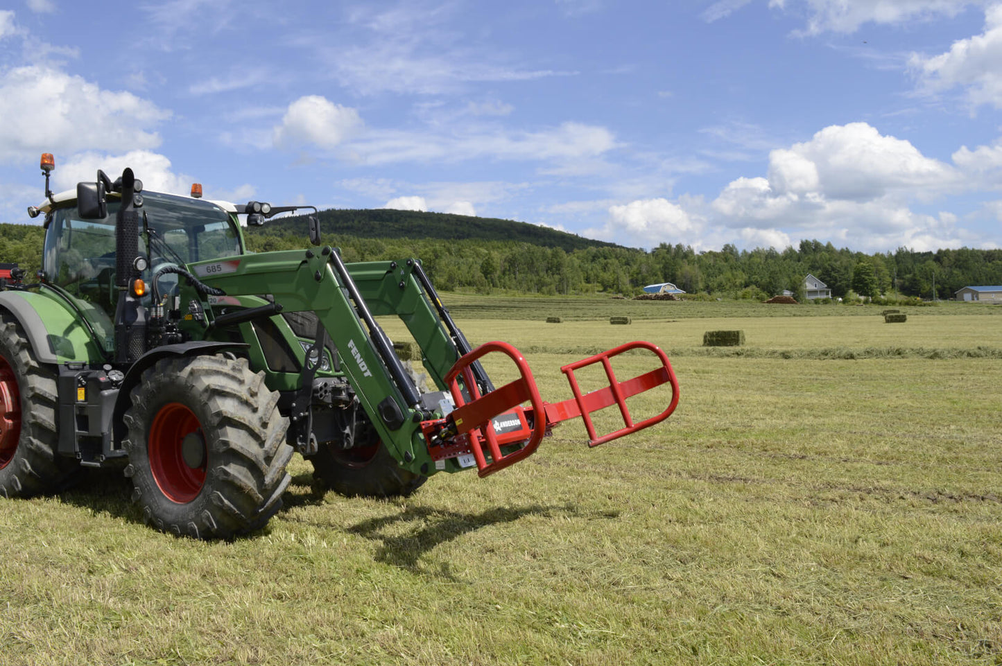 Anderson | Bale Hugger | T3-P4000/T3-QANH | 60" Working Width | Hydraulic Operated | For Skid Steer