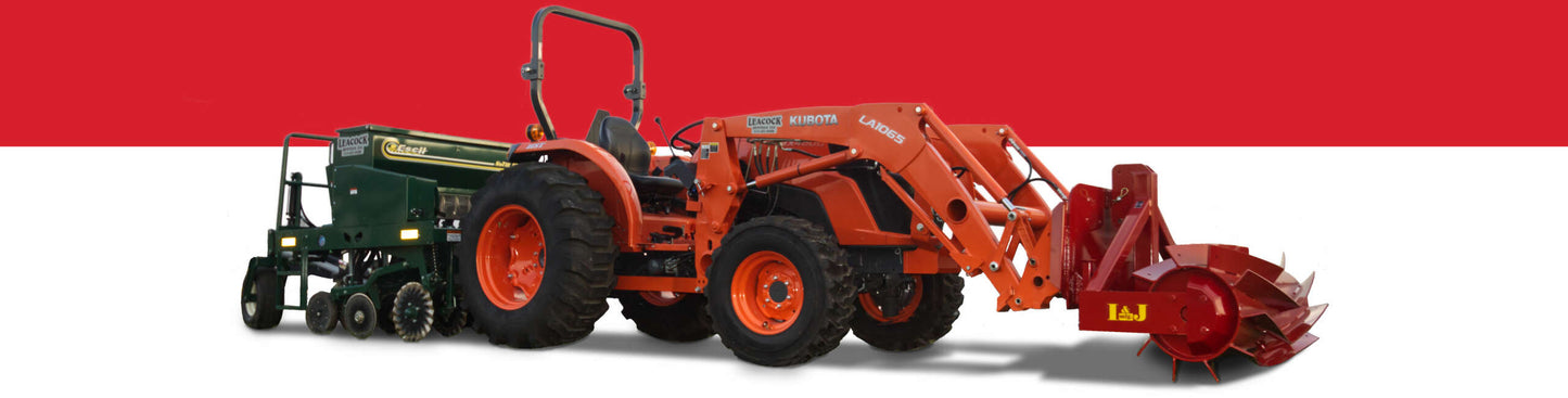 I&J Roller Crimpers | 8', 10' & 15.5' Cover Crop Rollers w/ Option of Custom-Built Sizes | Available in 3, 4, & 6-row | | For Tractors