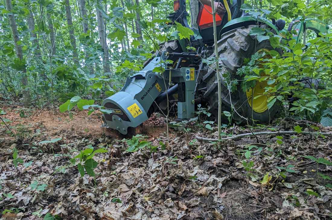 Baumalight | Stump Grinder | 1P14 | 16" Cutting Width | Horsepower 20–45 HP | For Subcompact Tractors