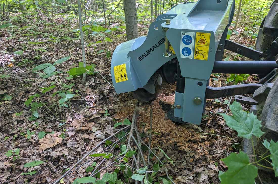 Baumalight | Stump Grinder | 1P14 | 16" Cutting Width | Horsepower 20–45 HP | For Subcompact Tractors