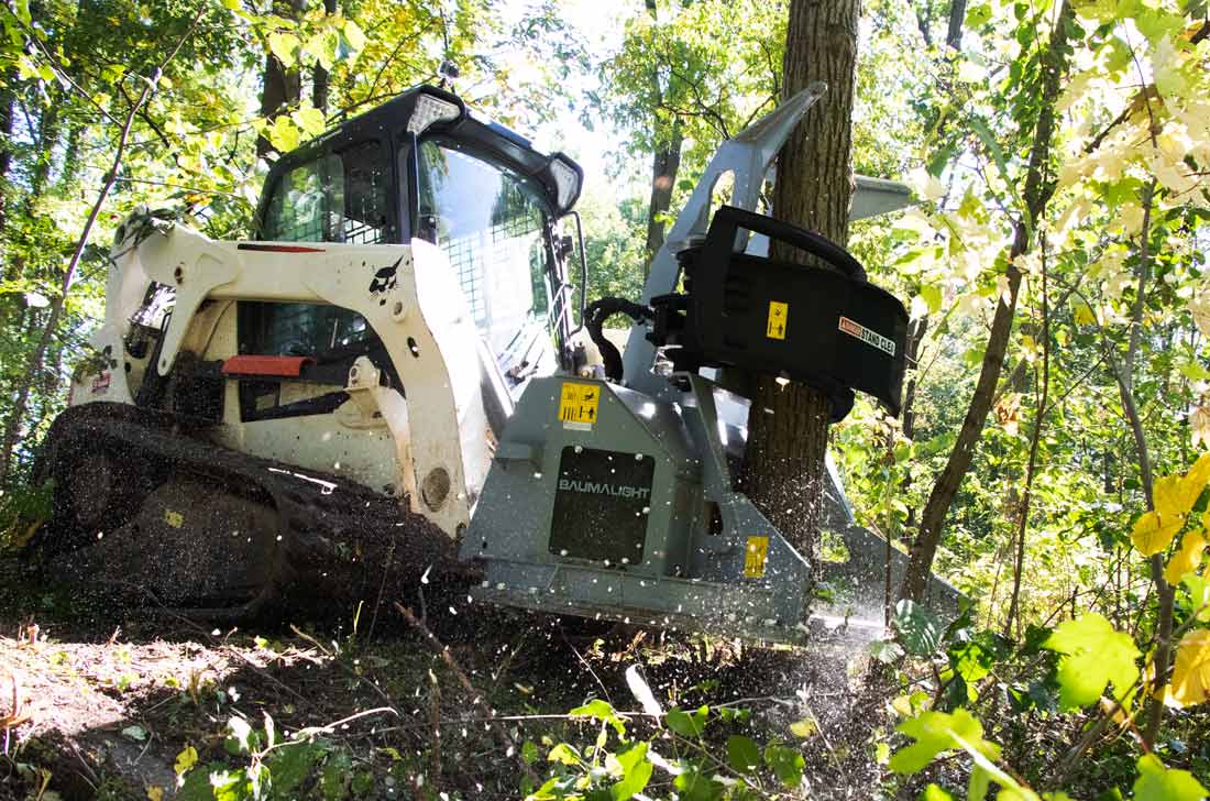 Baumalight Feller Buncher Tree Saw | Model FGS-952 | Blade Diameter 52" | Maximum Cut 20" | Hydraulic Flow 25 To 45 GPM | For Skid Steers