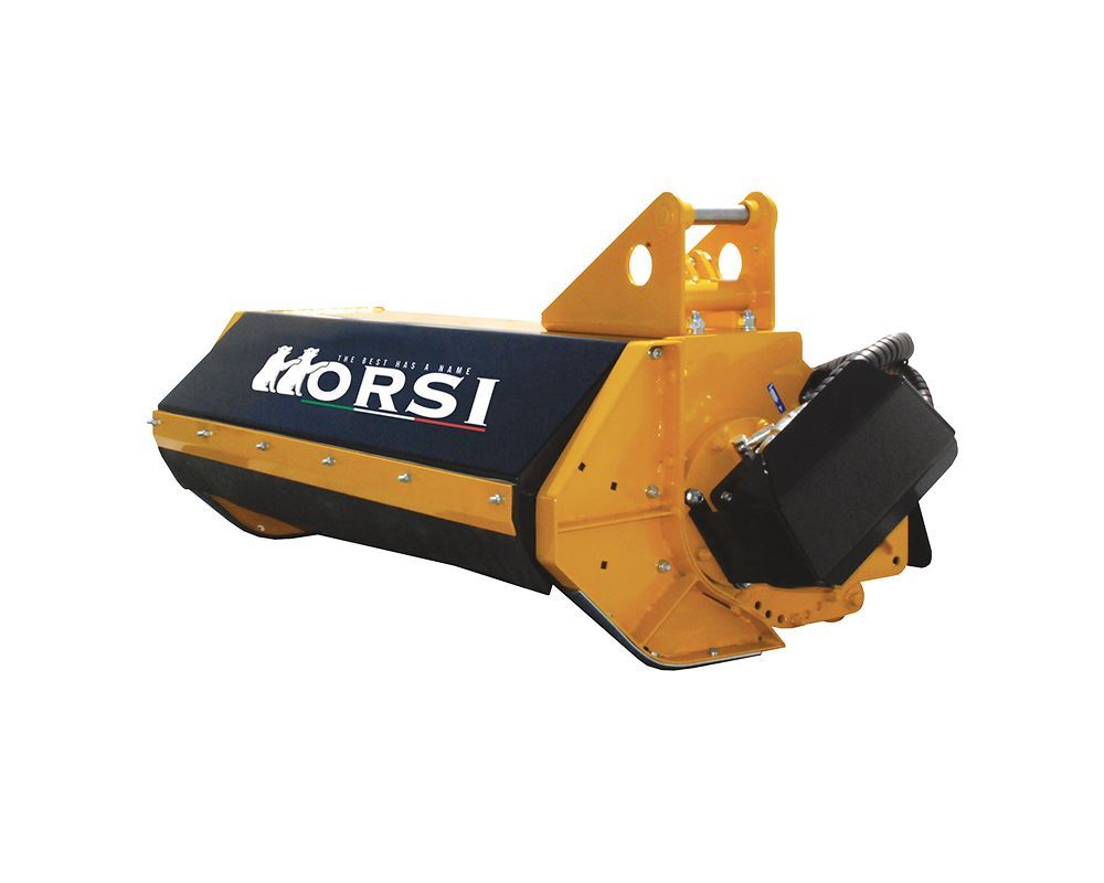 ORSI 3-Point Boom Mower | River Compact Series | Cutting Width 35.5" To 58" inches | Horsepower 35-65 HP | For Tractors