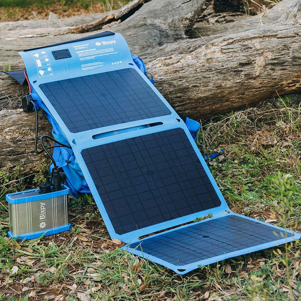 Bixpy PWC Motors PP-77-AP Power Bank & SUN45 Solar Panel Bundle Kit