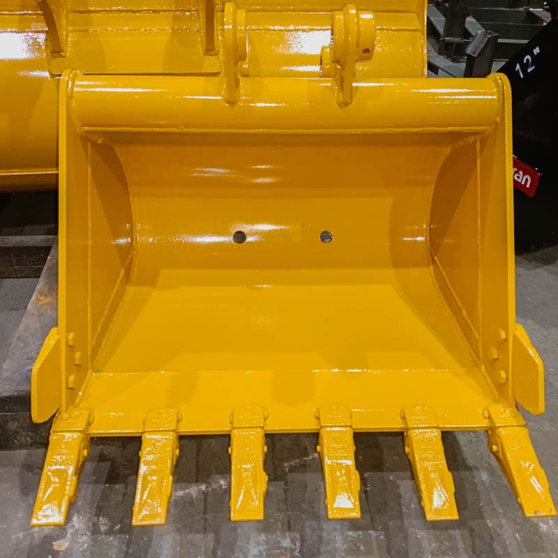 Teran Highly Durable Excavator Bucket | Model BKT-303 | Digging Width 12" To 36" Inch | Capacity 0.04 To 0.165 Cubic Meters | For Excavator