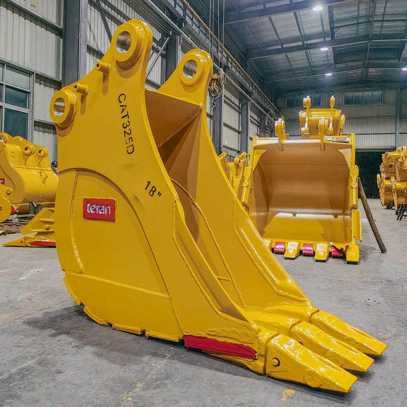Teran Heavy Duty Excavator Bucket | Model BKT-325D HD | Digging Widths 18" to 66" Inch | Capacity 0.48 To 1.59 Cubic Meters | For Excavators
