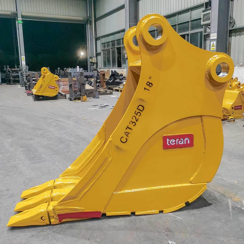 Teran Heavy Duty Excavator Bucket | Model BKT-325D HD | Digging Widths 18" to 66" Inch | Capacity 0.48 To 1.59 Cubic Meters | For Excavators