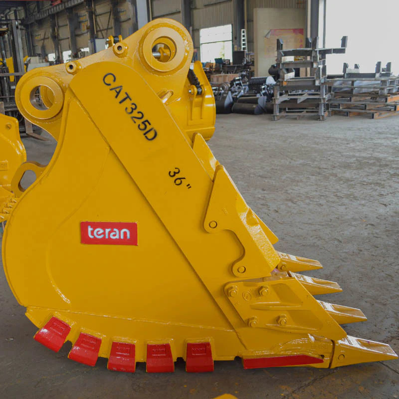 Teran Heavy Duty Excavator Bucket | Model BKT-325D HD | Digging Widths 18" to 66" Inch | Capacity 0.48 To 1.59 Cubic Meters | For Excavators