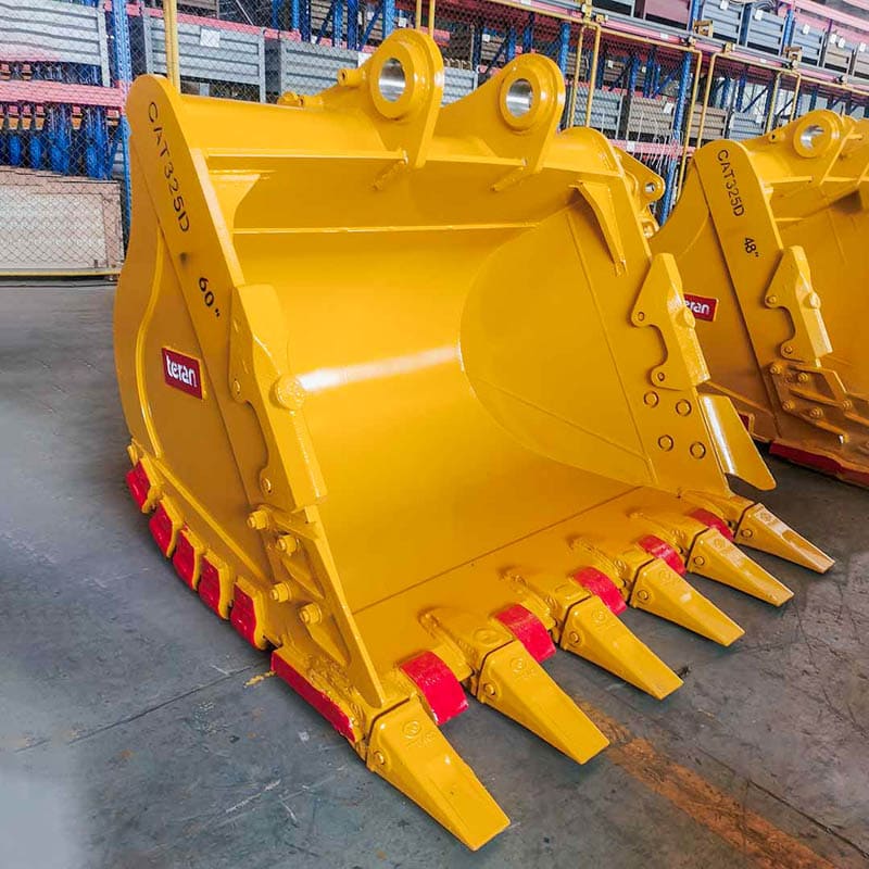Teran Heavy Duty Excavator Bucket | Model BKT-325D HD | Digging Widths 18" to 66" Inch | Capacity 0.48 To 1.59 Cubic Meters | For Excavators