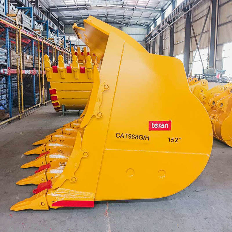 Teran BKT988G/H-SNR Bucket – Spade Nose Rock HD Loader, Excavator Attach