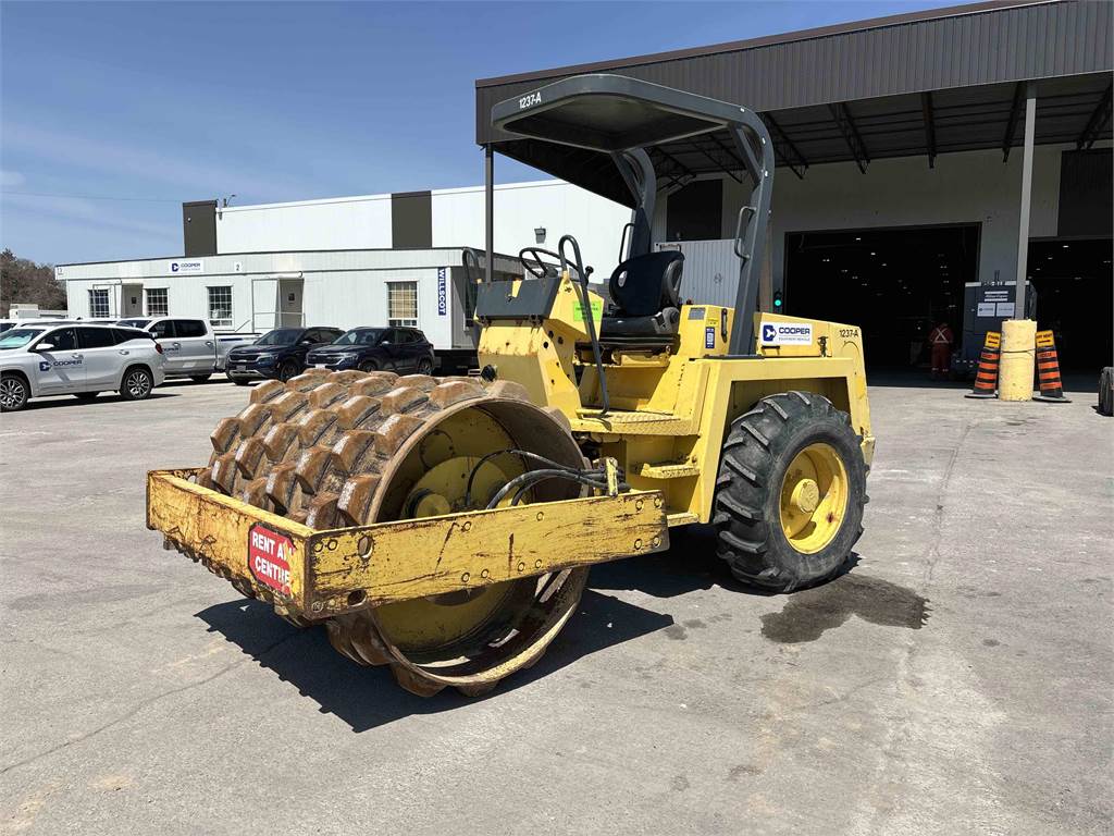 Bedrock Attachments Pad Foot Shell Bumper | Model RS03 | Width 86.6" | For Road Rollers