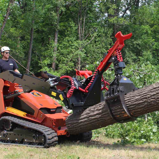 ProLine™ Tree GRAPPLE | Multi-Vector Clamping | Length 48" & 60" | Oil Flow Range 15-25 GPM | Hydraulic Attachment | For Skid Steer & Mini Loaders