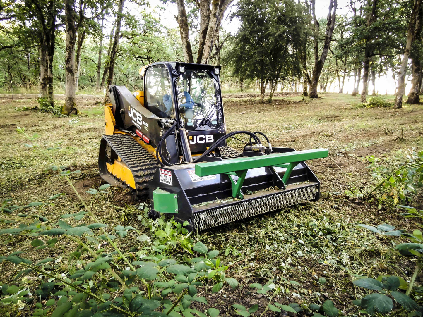 Brush-Hound Flail Shredder FH-Series | Working Width 60", 72" & 84" inches | Horsepower 60-125+ HP | For Skid Steer