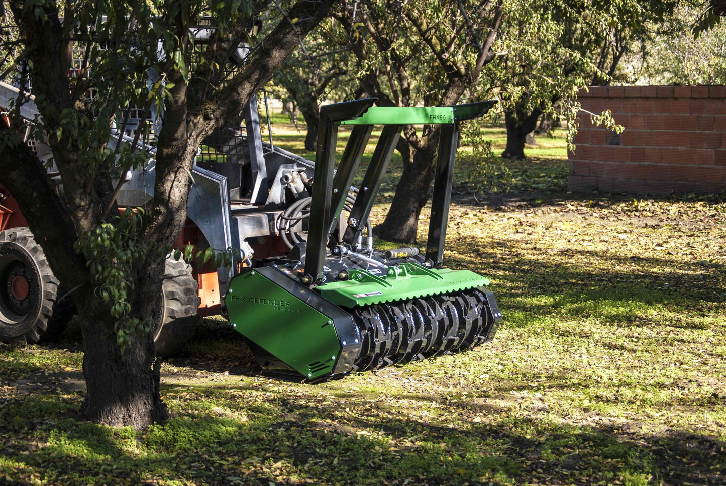 Brush-Hound Defender Forestry Mulcher | FHX Series | Overall Width 66" & 86" inches | For Skid Steer